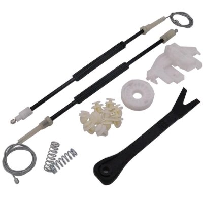 für PEUGEOT 406 Fensterheber Reparatursatz Seilzug - Vorne Links