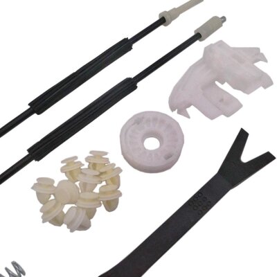 für PEUGEOT 406 Fensterheber Reparatursatz Seilzug - Vorne Links