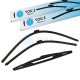 YOU.S SCHEIBENWISCHER SET VORNE + HINTEN kompatibel mit RENAULT ESPACE IV (JK0/1)