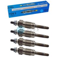 4 Stück YOU.S Original Glühkerzen für OPEL...