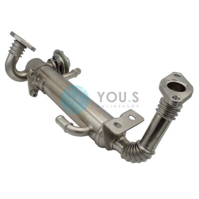 YOU.S Original AGR Kühlung Abgasrückführung kompatibel mit FIAT DUCATO IVECO DAILY IV