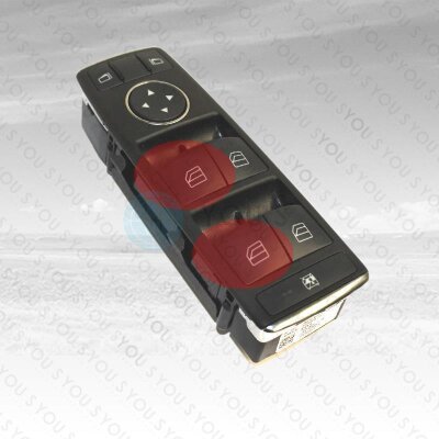 2 x Fensterheber Schalter Taster LINKS kompatibel mit Mercedes A Klasse W169 YOU.S Original
