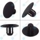 100 x YOU.S Original Innenverkleidung Motorhaube Befestigungs Clips kompatibel mit VW