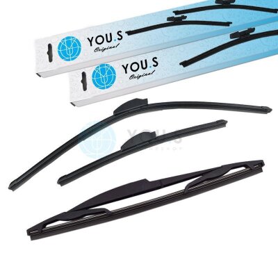 YOU.S SCHEIBENWISCHER SET VORNE + HINTEN für MAZDA /...