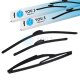 YOU.S Original SCHEIBENWISCHER SET VORNE + HINTEN kompatibel mit CITROËN C5 I / C5 I Break (D_)