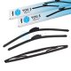 YOU.S Original SCHEIBENWISCHER SET VORNE + HINTEN kompatibel mit INFINITI QX70