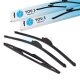 YOU.S Original SCHEIBENWISCHER SET VORNE + HINTEN für DACIA DUSTER / DACIA LOGAN