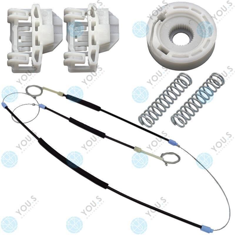 Fensterheber Reparatursatz Seilzug - Vorne Links für VW POLO (6N) 4/5 Türer YOU.S