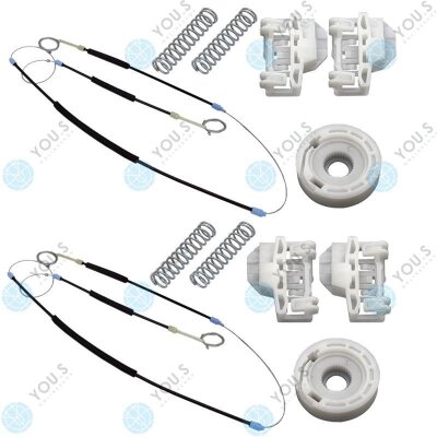 Fensterheber Reparatursatz Seilzug - SET Vorne Links +...