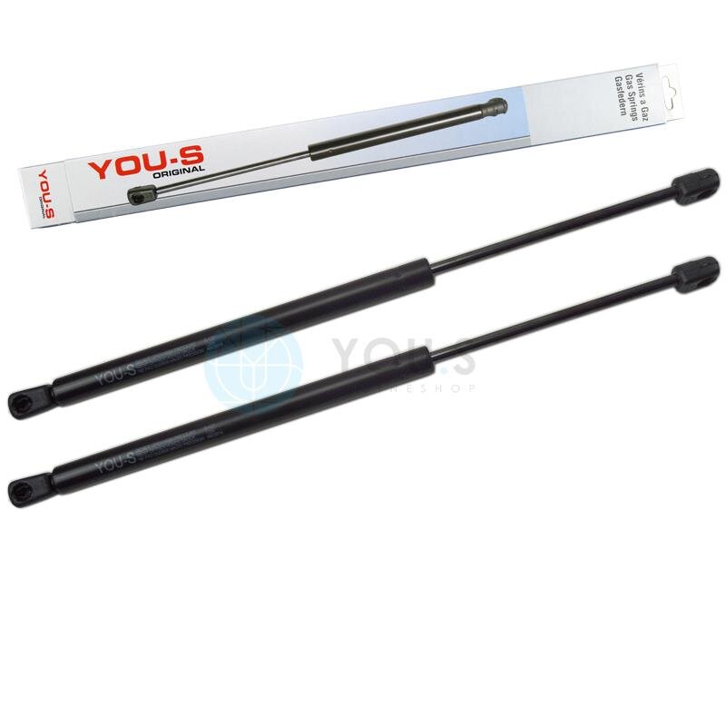 2 x YOU.S Gasfeder kompatibel mit Jeep Cherokee (KJ) - Heckscheibe