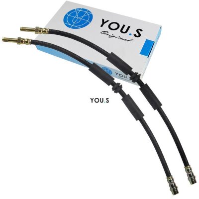 2  x YOU.S Bremsschlauch Vorderachse Links & Rechts für VW MULTIVAN TRANSPORTER T5