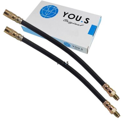 2 x YOU.S Bremsschlauch Links & Rechts für Alfa Romeo und Mercedes-Benz