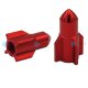 YOU.S Alu Rakete Ventilkappe - Rot