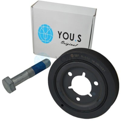 YOU.S Original Riemenscheibe + Schraube kompatibel mit...