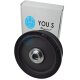 YOU.S Original Riemenscheibe Kurbelwelle kompatibel mit BMW 1er (E87) / 3er (E46 E90 E91) / 5er (E60 E61) / X3 (E83) d/td/Cd