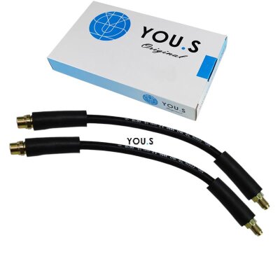 2 x YOU.S Bremsschlauch Vorderachse links &  rechts kompatibel mit MERCEDES-BENZ VANEO (414)