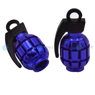 YOU.S Alu Granate Ventilkappe - Blau