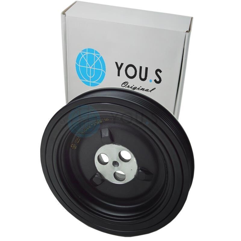 YOU.S Original Riemenscheibe Kurbelwelle kompatibel mit FORD TOURNEO / TRANSIT 2.2 TDCI
