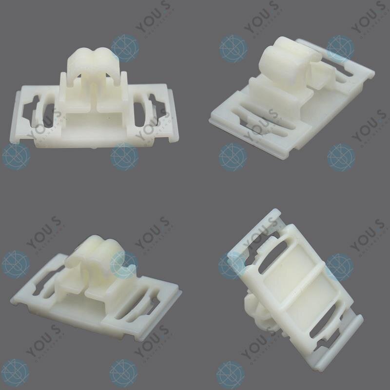 100 x YOU.S Original Zierleisten Befestigungs Clips kompatibel mit AUDI 100 A3 A4 A6 A8