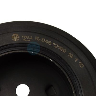 YOU.S Original Riemenscheibe Kurbelwelle für Citroën / Fiat / Ford / Peugeot 2.2/2.4 HDI / TDCi
