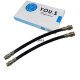 2 x YOU.S Bremsschlauch Hinterachse beidseitig für Citroën & Peugeot 4806E3