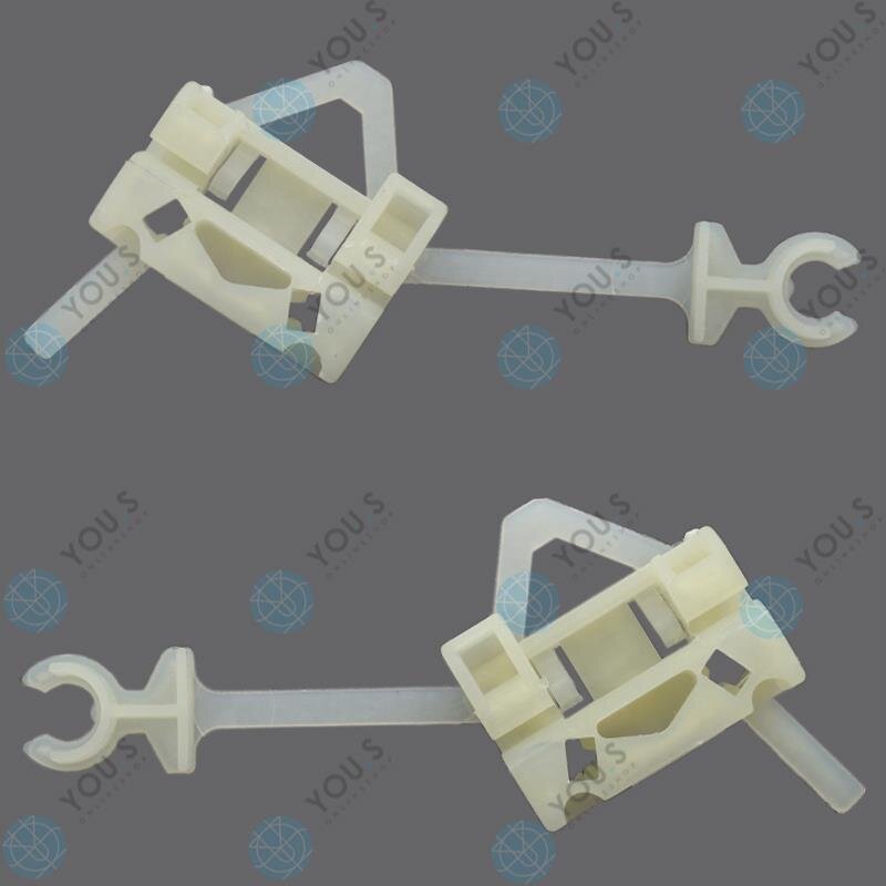 2 x YOU.S Original Fensterheber Gleitstück Vorne Links & Rechts kompatibel mit FIAT PANDA (169)