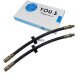 2 x YOU.S Bremsschlauch Hinterachse links & rechts für VOLVO 30714820