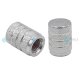 YOU.S Alu Ventilkappe mit Dichtung - Silber