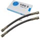 2 x YOU.S Bremsschlauch Hinterachse links & rechts 4806.53 für Peugeot 205/ 304/ 309