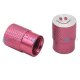 YOU.S Alu Emotionen Ventilkappe mit Dichtung - Pink / Rosa