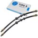2 x YOU.S Bremsschlauch Vorderachse links & rechts für FORD FOCUS 98AG2078AE