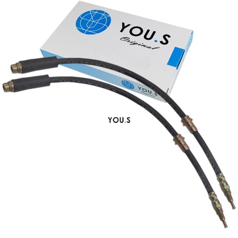 2 x YOU.S Bremsschlauch Vorderachse links & rechts kompatibel mit FORD FIESTA & MAZDA 2