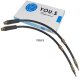 2 x YOU.S Bremsschlauch Vorderachse links & rechts kompatibel mit FORD FIESTA & MAZDA 2