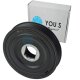 YOU.S Original Riemenscheibe Kurbelwelle kompatibel mit Opel kompatibel mit Renault 2.3 CDTi 2.3 dCi
