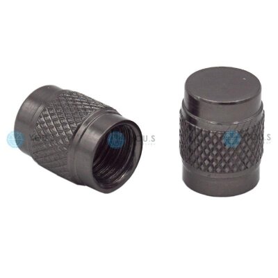 YOU.S Alu Ventilkappe mit Dichtung - Dunkelgrau