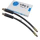 2 x YOU.S Bremsschlauch Hinterachse links & rechts für AUDI & BMW 4D0611775C