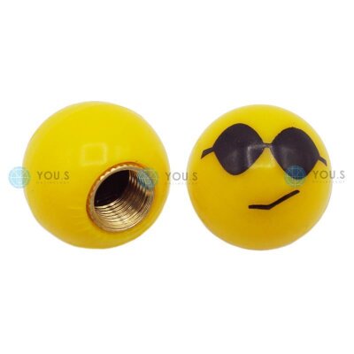 YOU.S Kunststoff Emotion Sonnenbrille Ventilkappe mit...