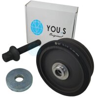 YOU.S Original Riemenscheibe + Schraube kompatibel mit...