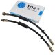 2 x YOU.S Bremsschlauch Hinterachse links & rechts kompatibel mit Seat VW & Ford 7335770