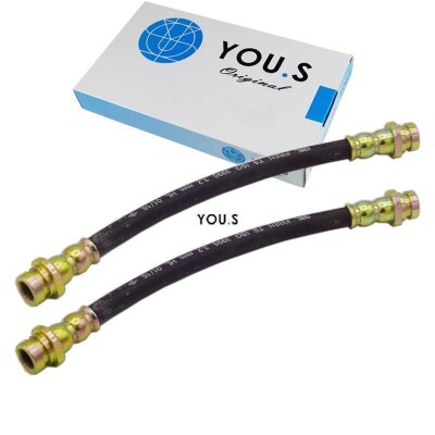 2 x YOU.S Bremsschlauch Hinterachse links & rechts für Mitsubishi MB950626