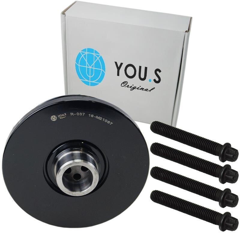 YOU.S Original Riemenscheibe + Schrauben für BMW 5er / 7er / X5 / X6