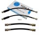 4 x YOU.S Bremsschläuche SET Vorne + Hinten für Opel Vectra B 0562364 / 562094