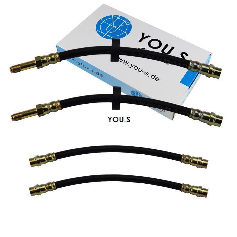 4 x YOU.S Bremsschläuche SET Hinterachse innen & außen für VW T5