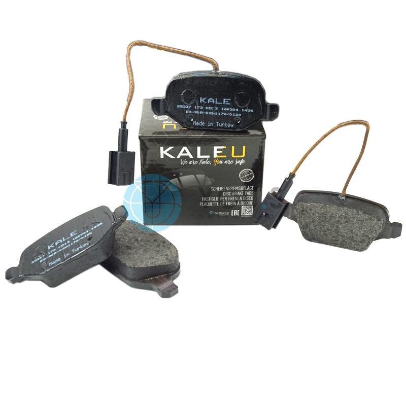 KALE BREMSBELAGSATZ BREMSBELÄGE HINTEN kompatibel mit ALFA ROMEO MITO (955_)