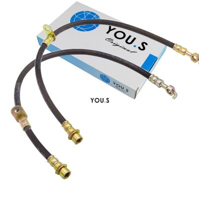 2 x YOU.S Bremsschläuche SET Vorderachse Links +...