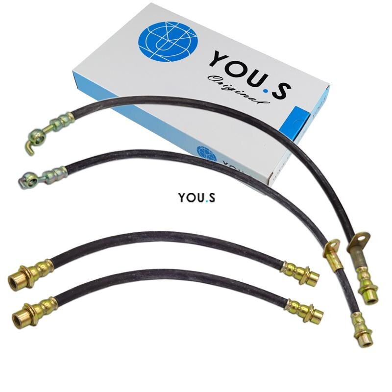 4 x YOU.S Bremsschläuche SET Vorne & Hinten Links + Rechts für Toyota RAV 4 II