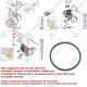 2 x YOU.S Original Ladeluftschlauch Formdichtung kompatibel mit BMW kompatibel mit MINI kompatibel mit VW - 11617796622