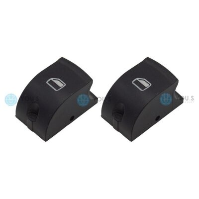 2 x YOU.S Original Fensterheber Schalter Vorne Hinten kompatibel mit AUDI A3 A6 Q7