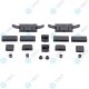1 x YOU.S Original Schiebedach Reparatursatz für MERCEDES W201 W124 S124