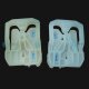 2 x YOU.S Original Fensterheber Gleitbacken SET Vorne L & R für AUDI / SKODA